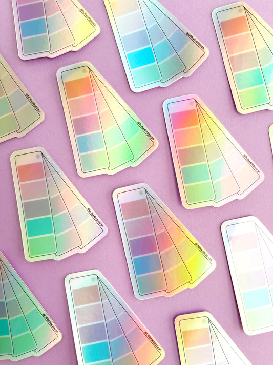 Holographic Swatch Sticker