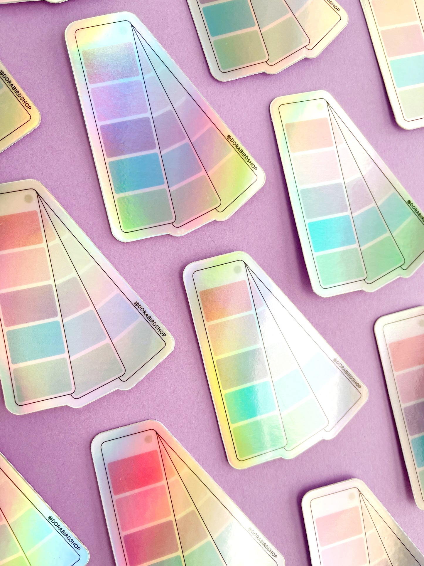 Holographic Swatch Sticker