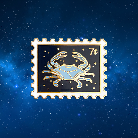 Zodiac Cancer Enamel Pin