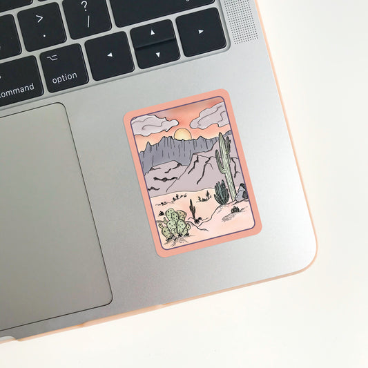 Desert Adventure Sticker