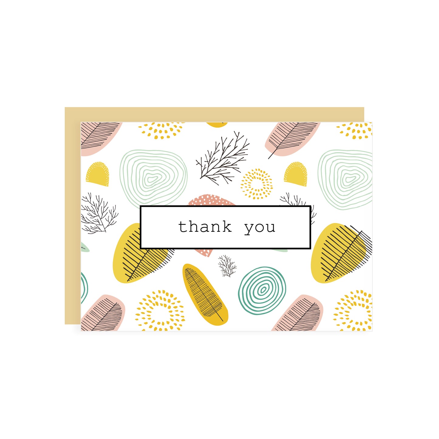 Modern Thank You Card