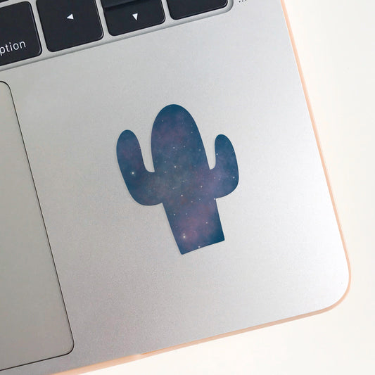 Galaxy Cactus Sticker