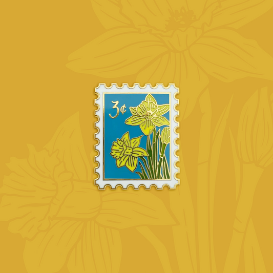 Daffodil (March) Birth Month Enamel Pin