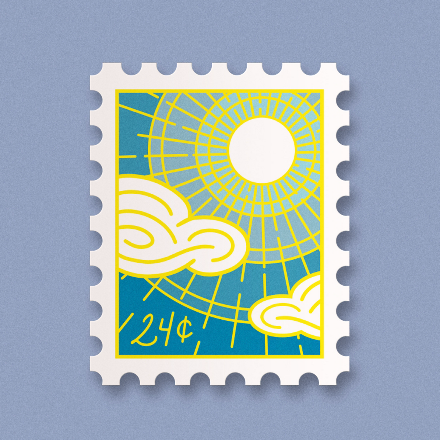 Perfect Day Stamp Sticker