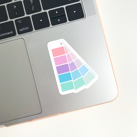 Shades of Pastel Sticker