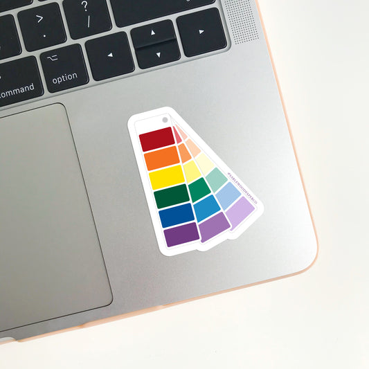 Shades of Rainbow Sticker