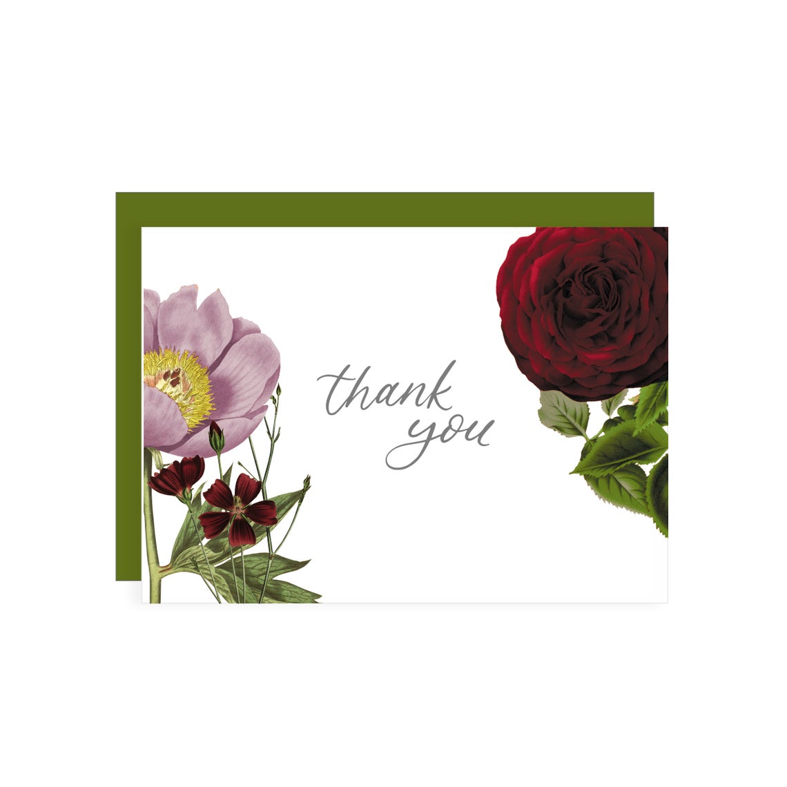 Romantic Thank You Card