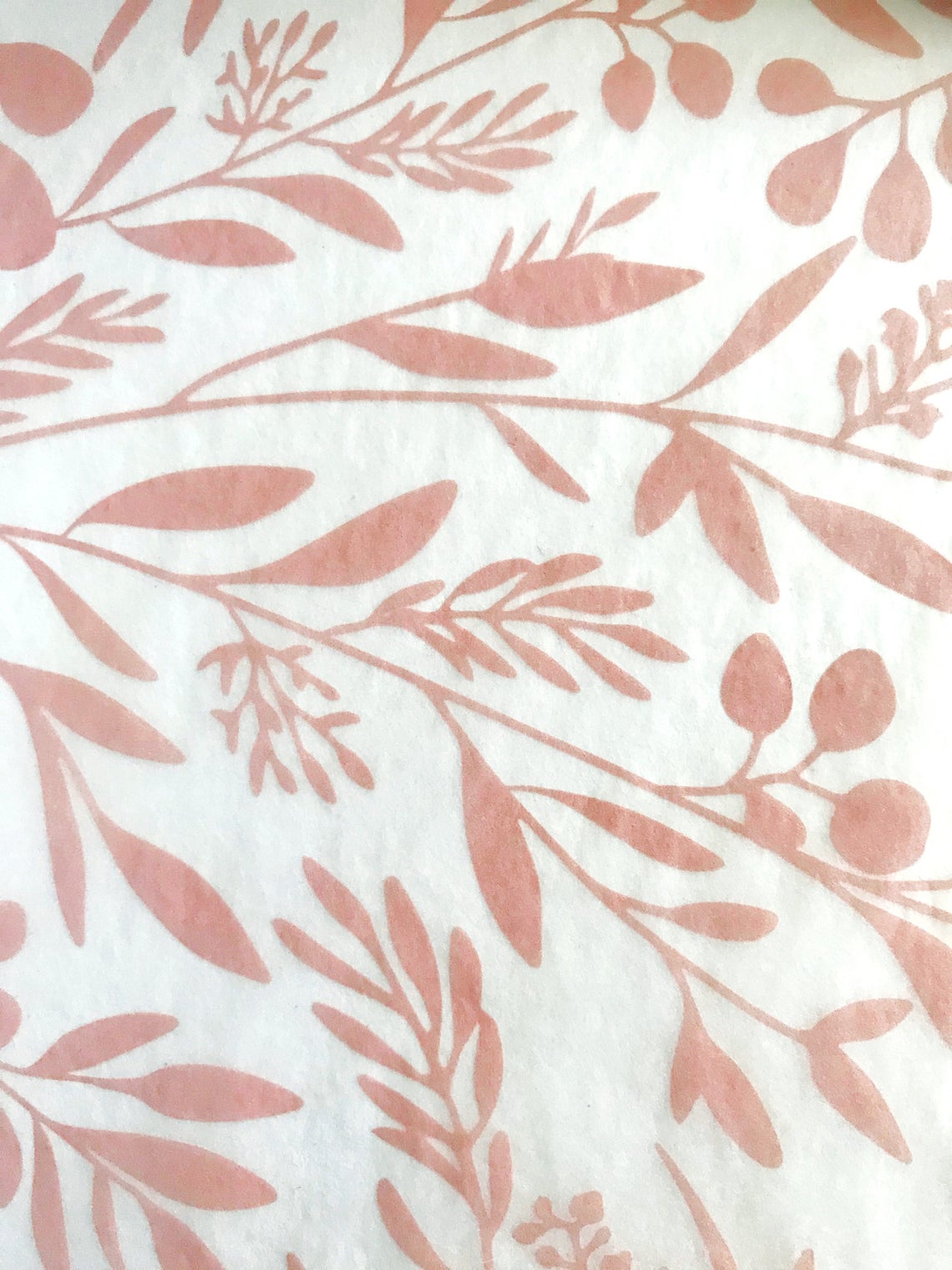 Pink Flora Tissue Paper – Pack of 6