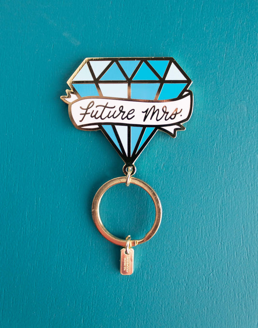 Future Mrs. Enamel Keychain