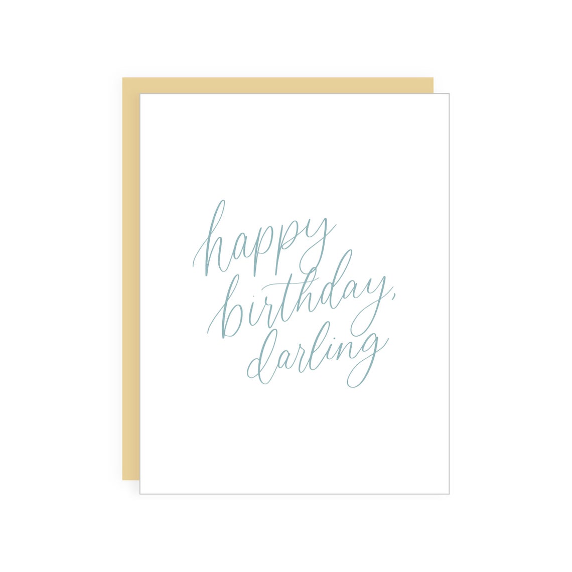 Happy Birthday, Darling Card