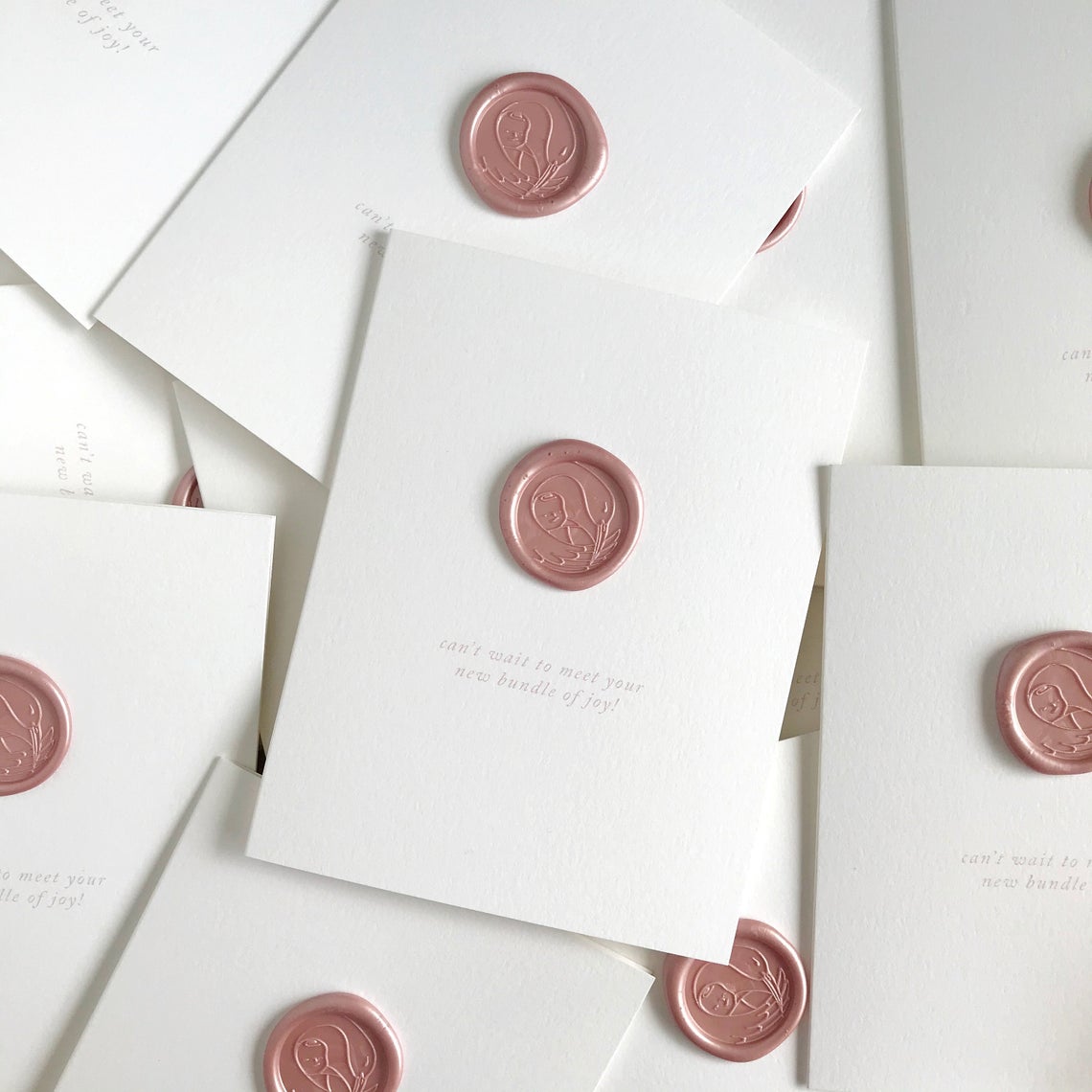 Bundle of Joy Wax Seal Card