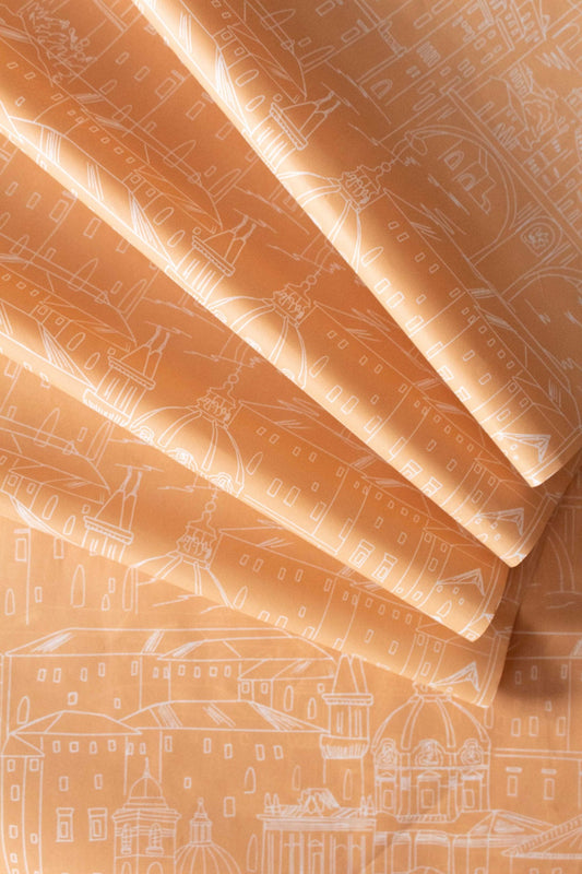 Terra Cotta City Tissue Paper – Pack of 6