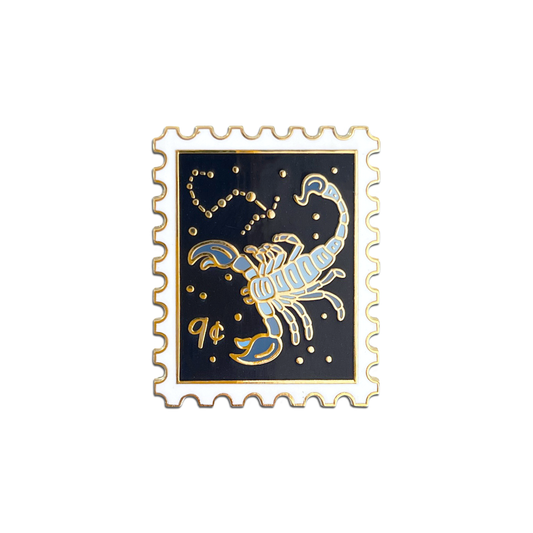 Zodiac Scorpio Enamel Pin
