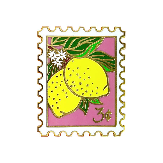 Cheery Lemons Enamel Pin