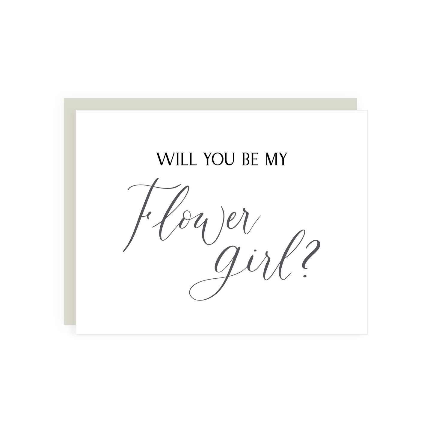 Will You Be My...? Proposal Card
