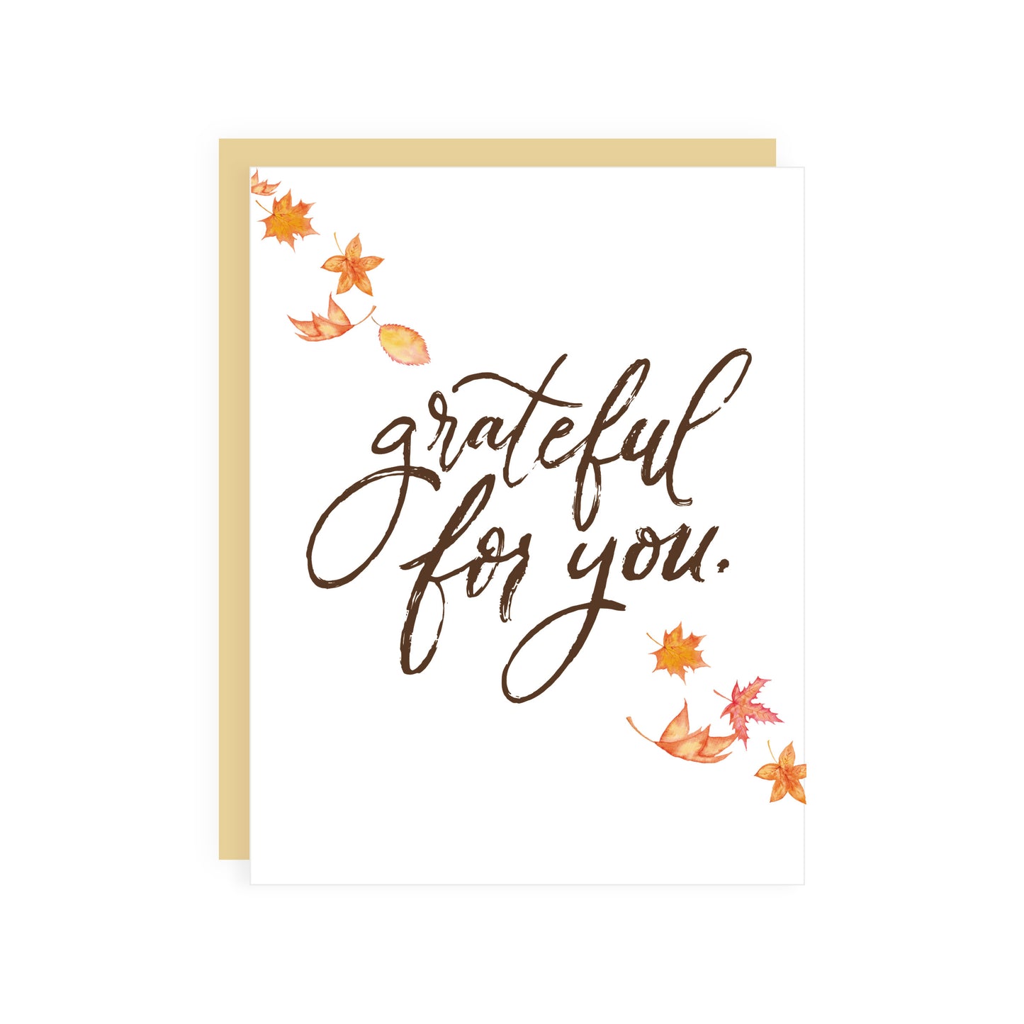 Grateful For You Card