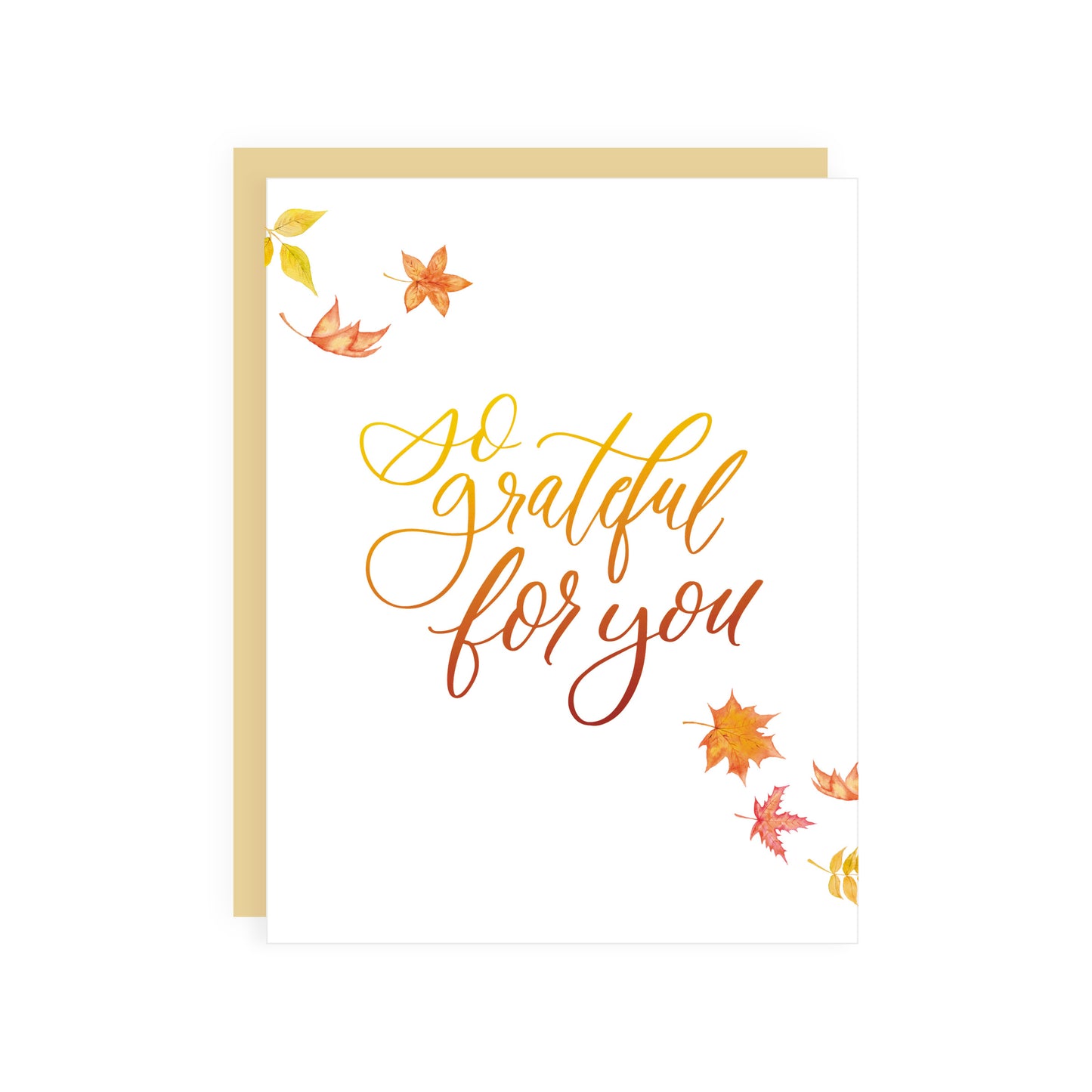 So Grateful For You Card
