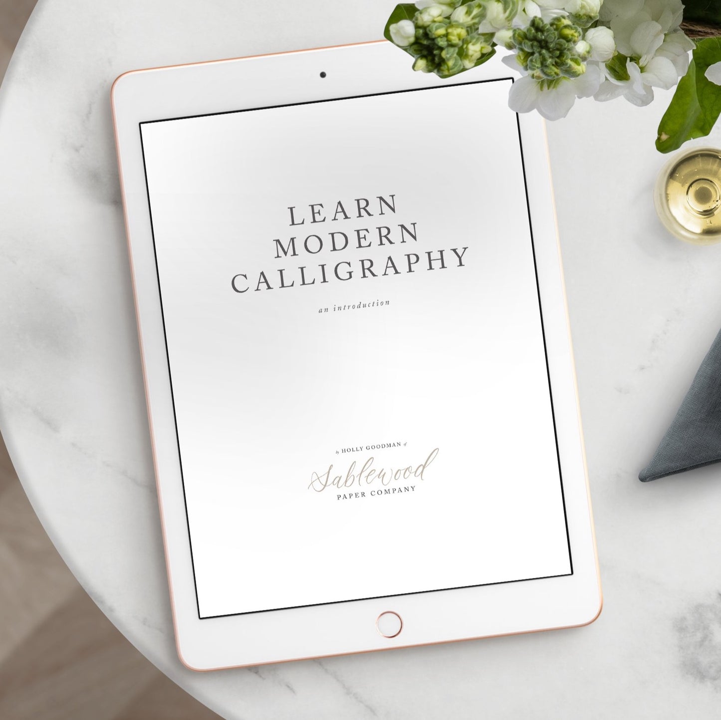 Learn Modern Calligraphy Workbook