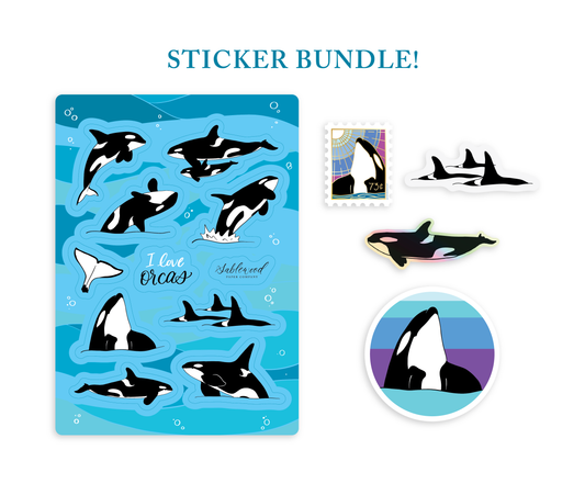 Orca Sticker Bundle