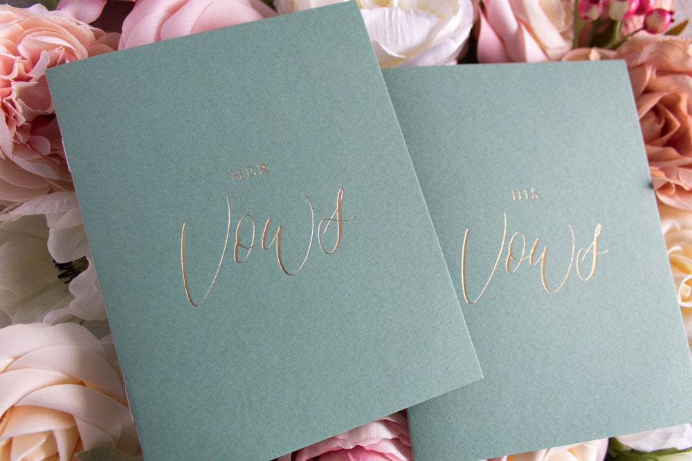Spring Green Vow Books – Set of 2
