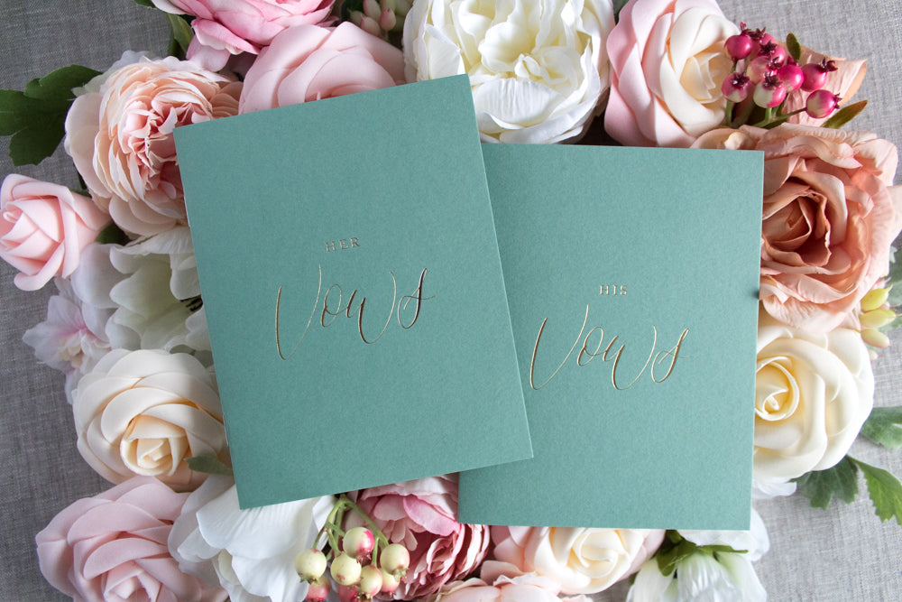 Spring Green Vow Books – Set of 2