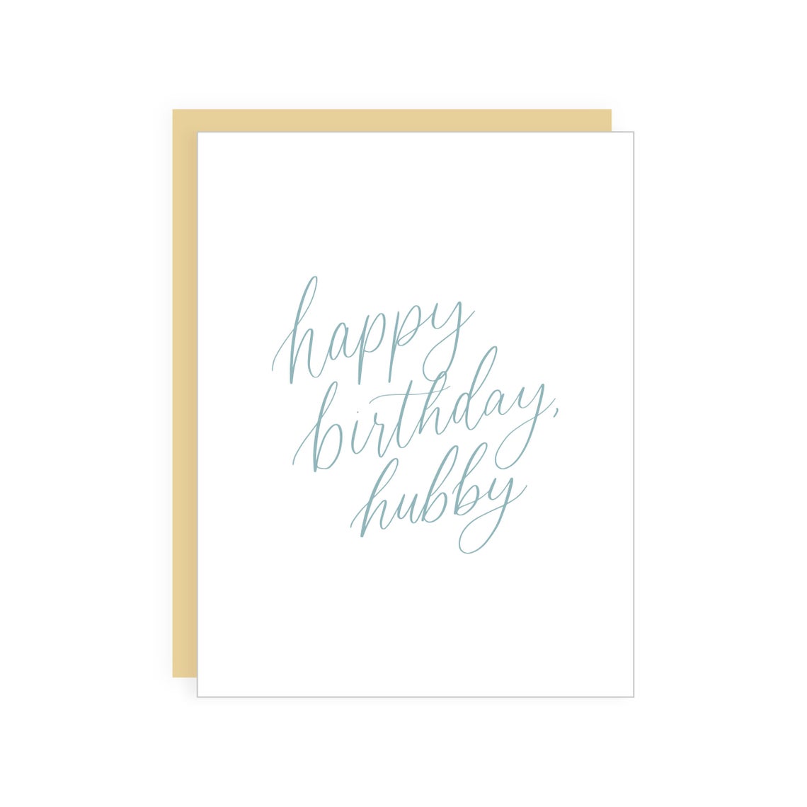 Happy Birthday, Hubby Card
