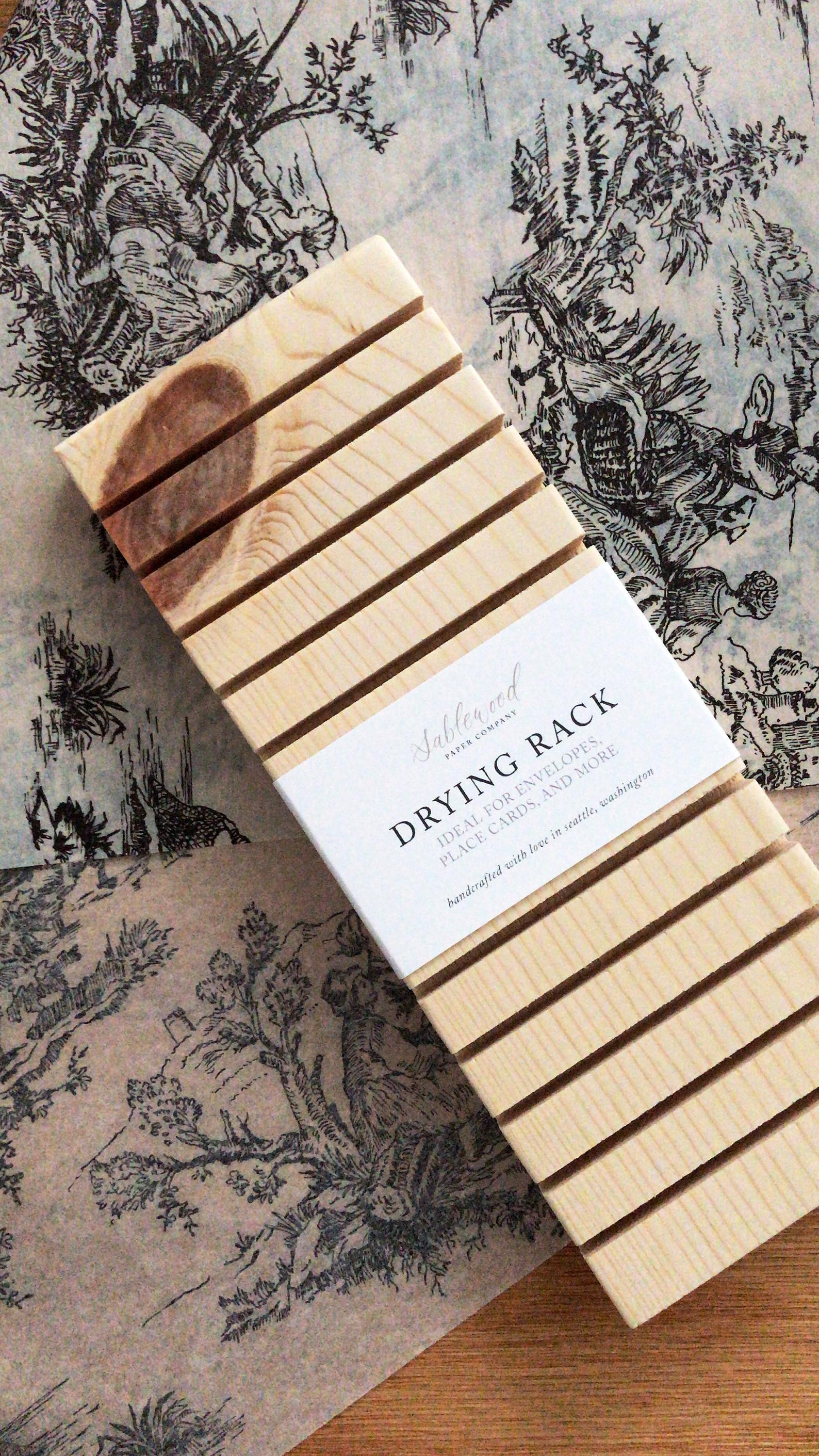 Calligraphy Drying Rack – Sablewood Paper Company